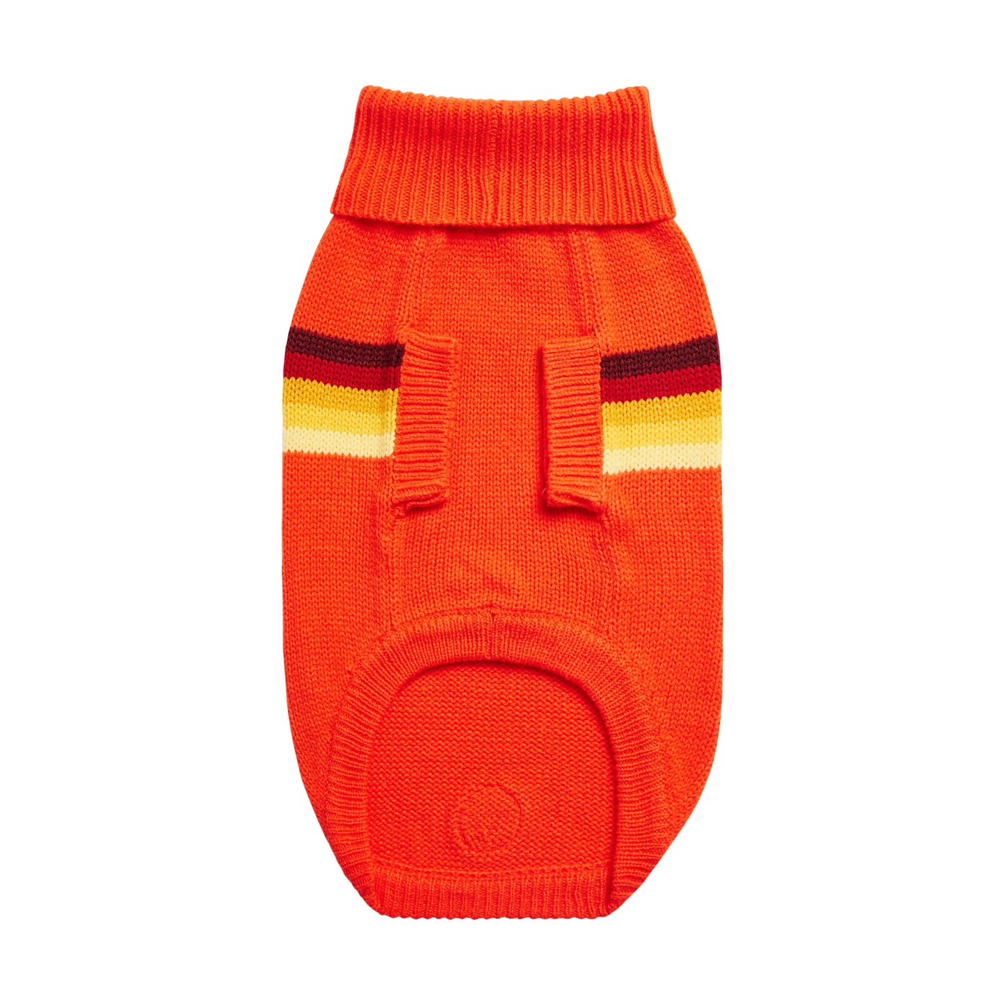 Retro Dog Sweater - Orange