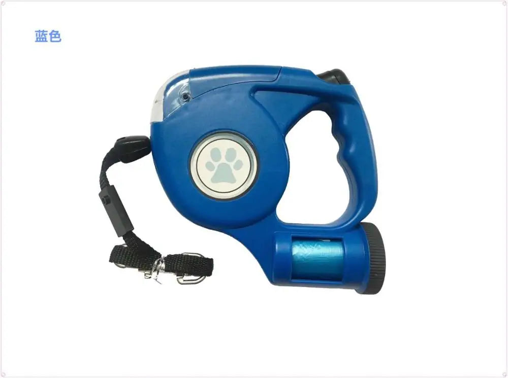LED Pet Dog Leash Lead Flashlight
