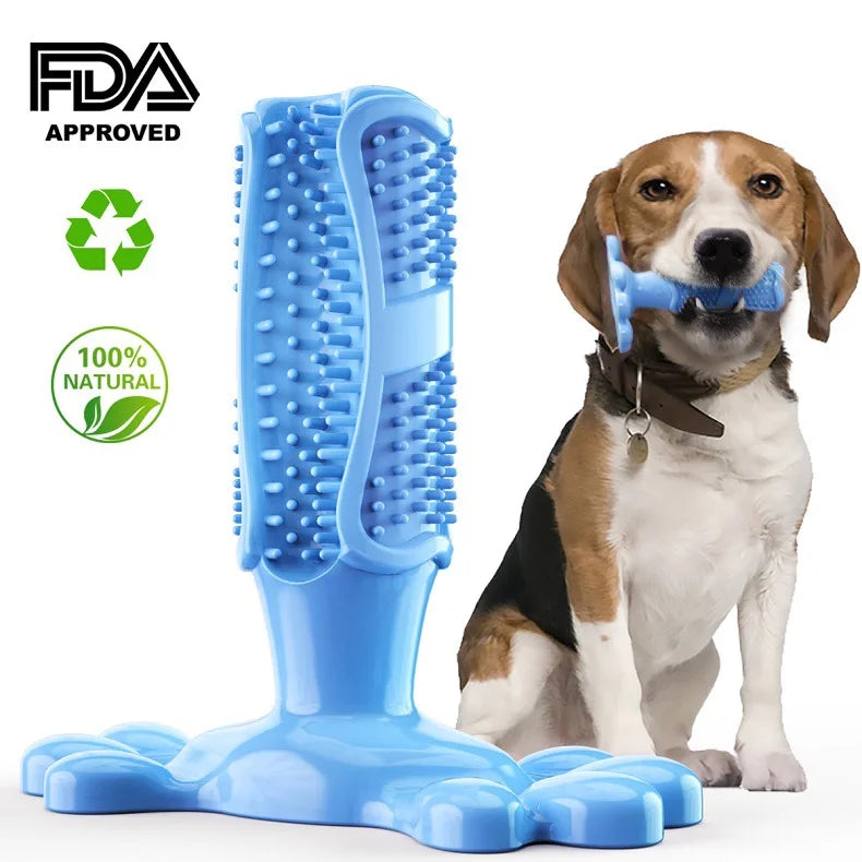 Dog's Dental Hygiene Chew Toy Dispenser