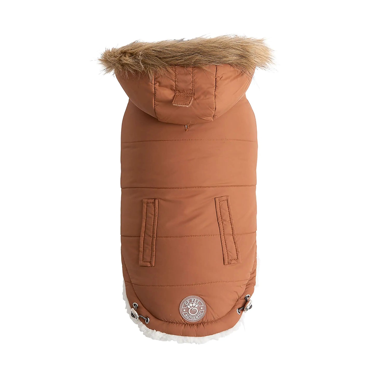 Elasto-Fit Urban Parka Dog Coat - Caramel