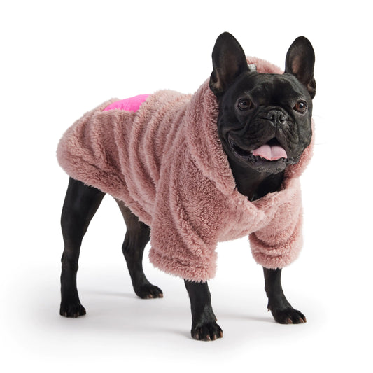 Cozy Dog Hoodie - Pink