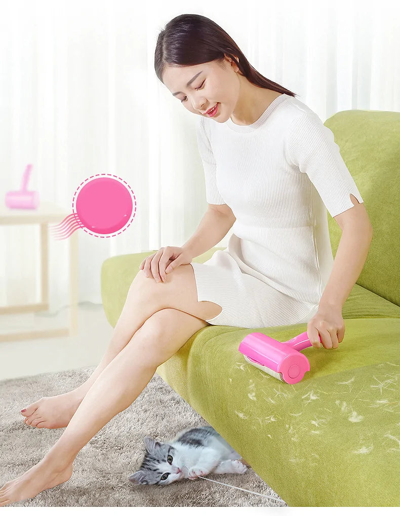Tearable Roller Sticker Pet Fur Cleaner