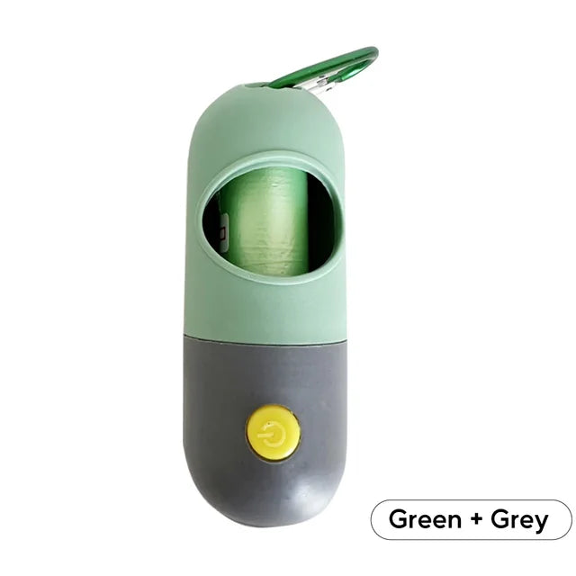 Flashlight Plus Poop Bag Dispenser