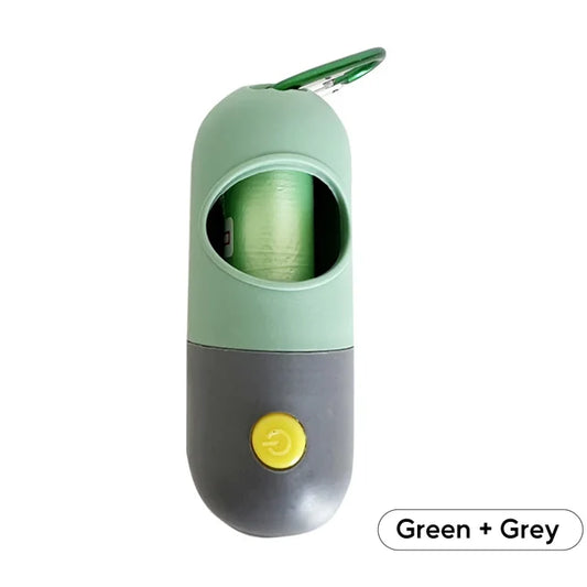 Flashlight Plus Poop Bag Dispenser