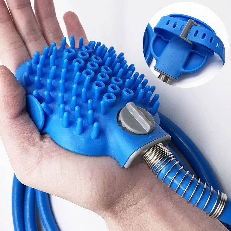 Pet Bathing Massage Grooming Brush Glove