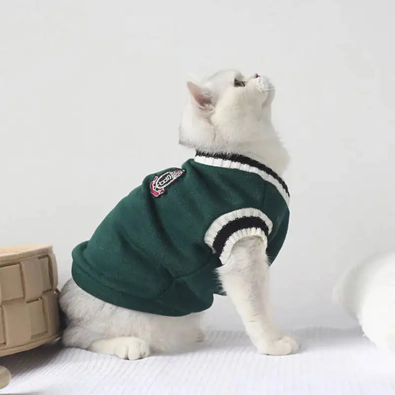 Chic Cat Winter Sweater Pullovers