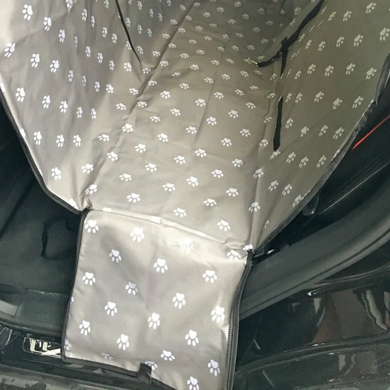 Dog Car Seat Cover Mats with Safety Belt