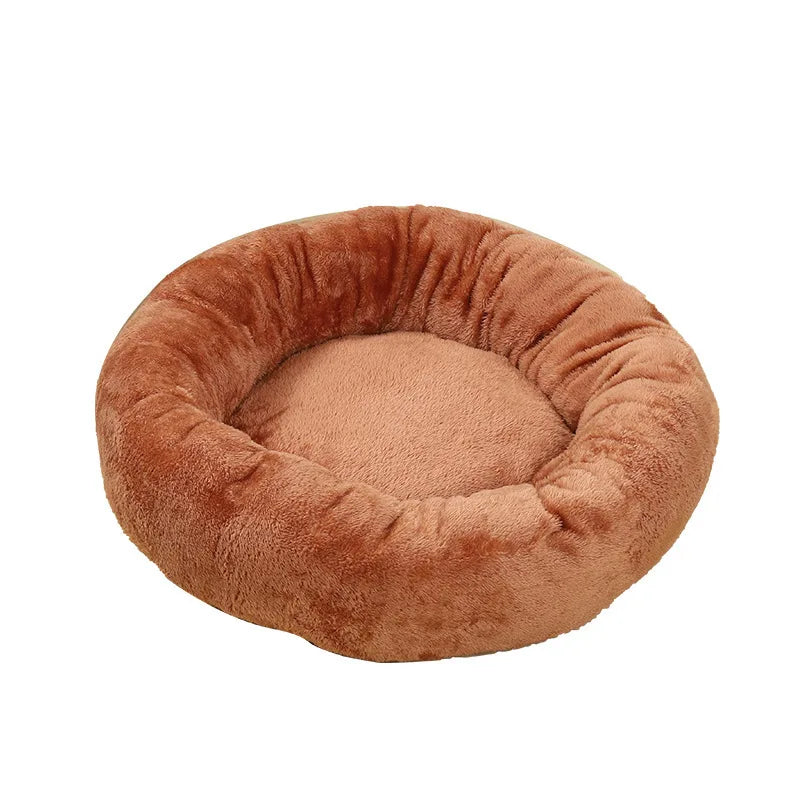 Super Soft Plush Cat and Small Dog Bed