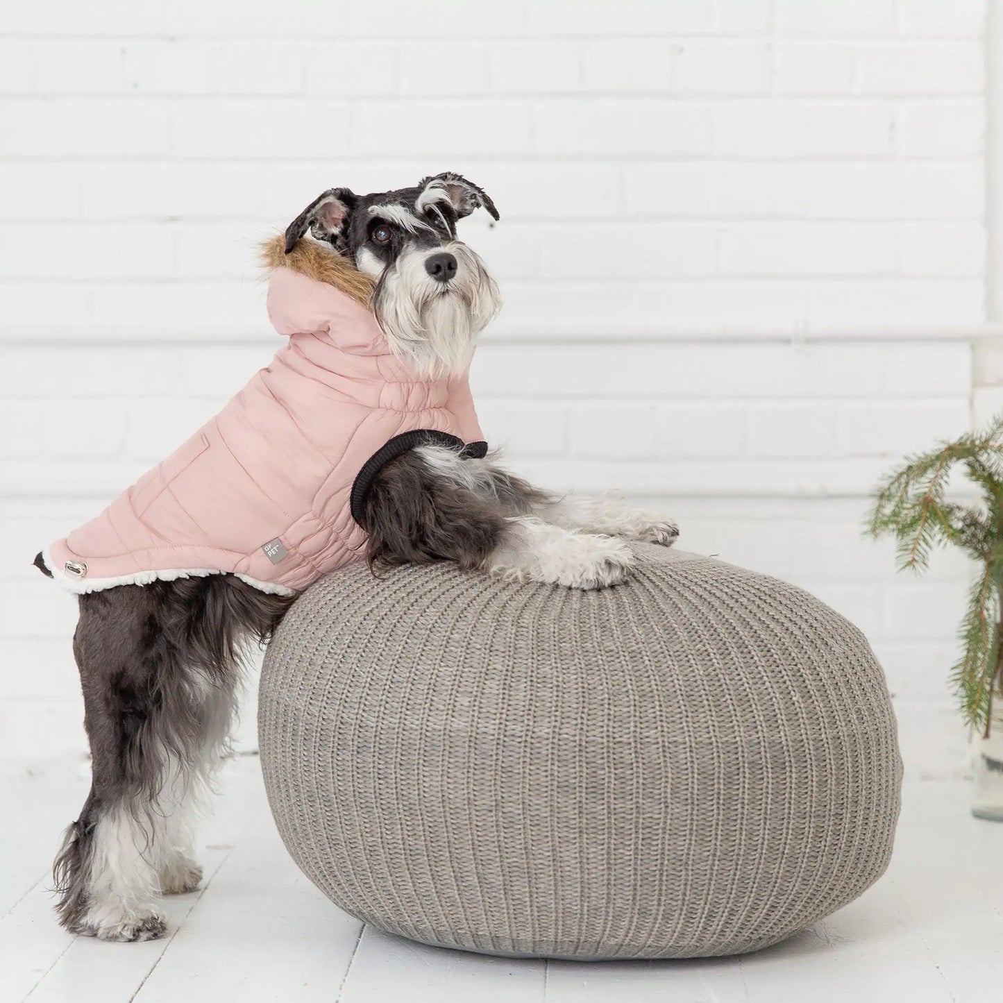 Elasto-Fit Urban Parka Dog Winter Coat - Pink