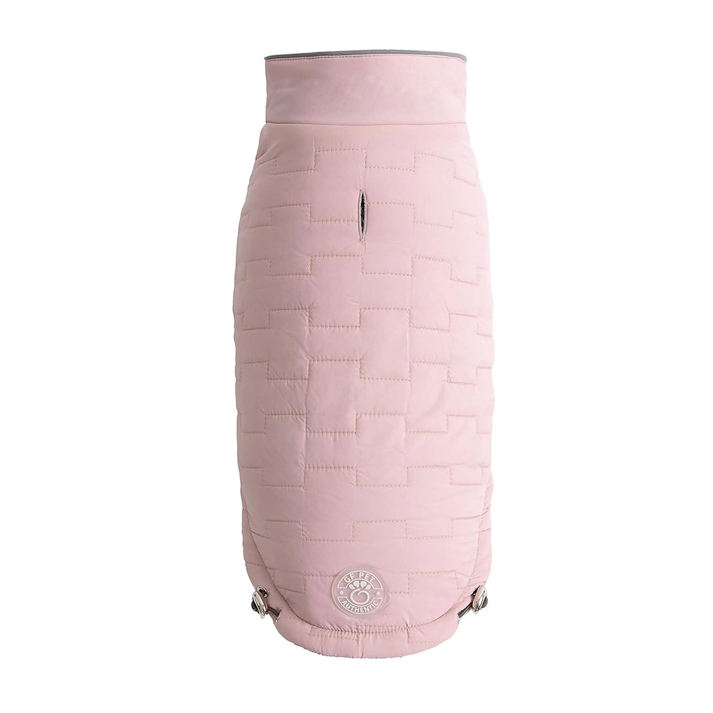 Reversible Elasto-Fit Chalet Dog Jacket - Pink