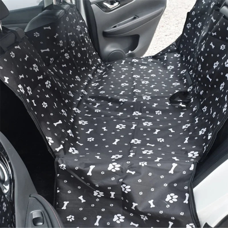 Dog Car Seat Cover Mats with Safety Belt