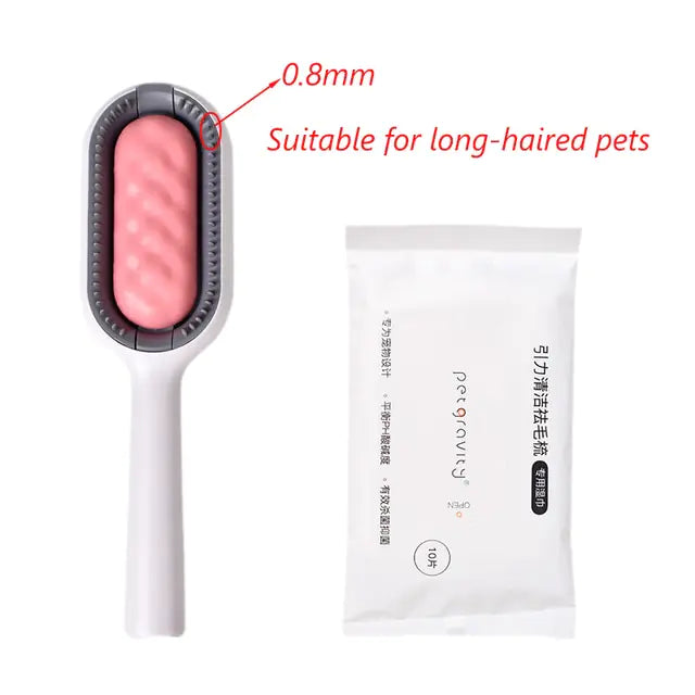 Double Sided Hair Removal Brushes for Pet