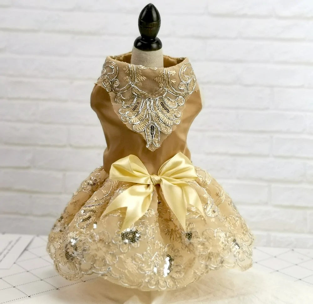 Dog Princess Party Dress for Spring and Summer XS-XL Pet