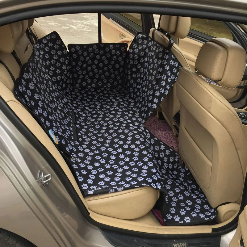 Dog Car Seat Cover Mats with Safety Belt