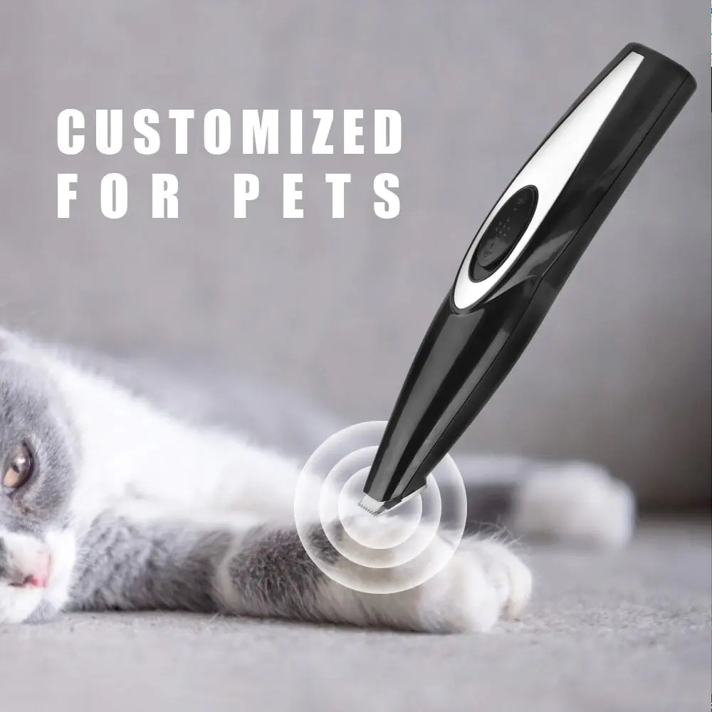 Dog Hair Trimmer Portable Rechargeable Electric