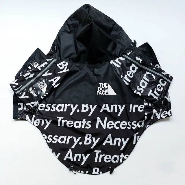 Dog Raincoat Windbreaker Hoodie