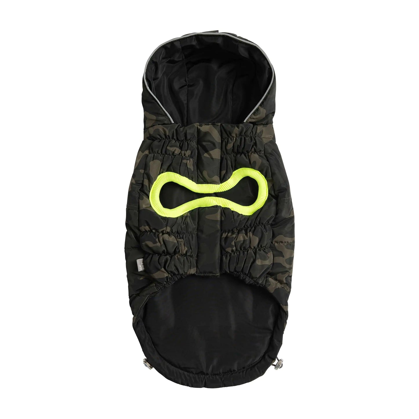 Recycled Parka Dog Coat- Camouflage
