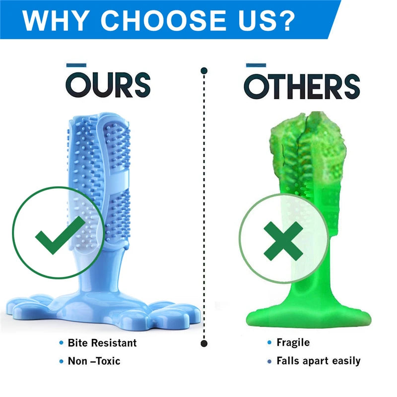 Dog's Dental Hygiene Chew Toy Dispenser