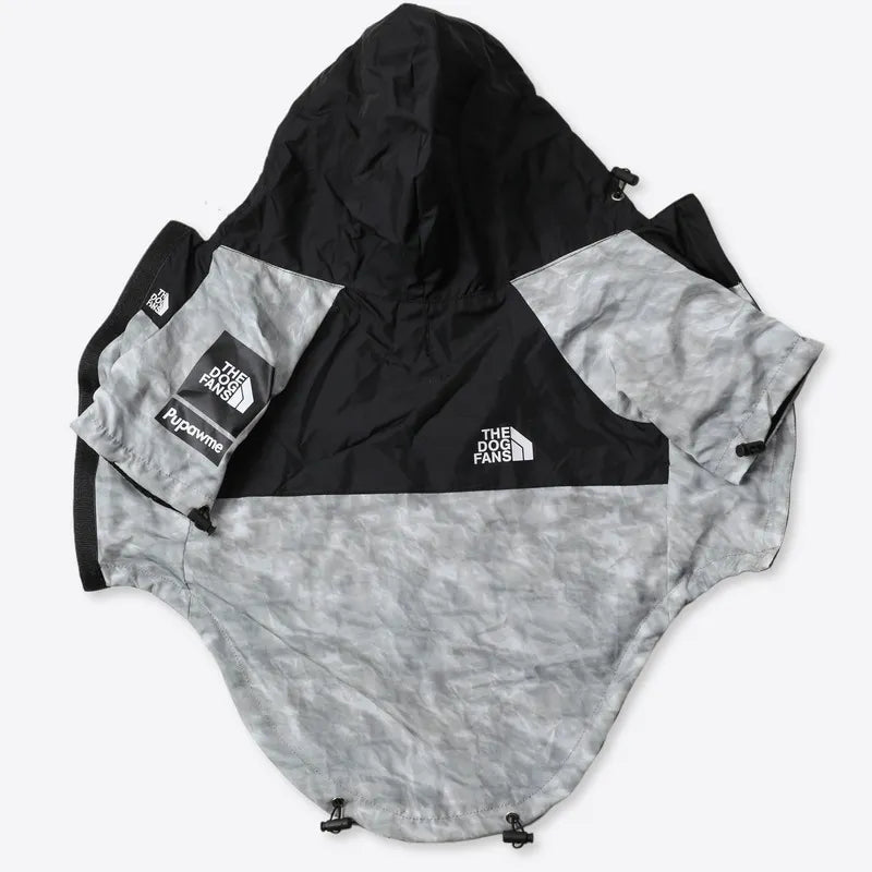 Dog Raincoat Windbreaker Hoodie