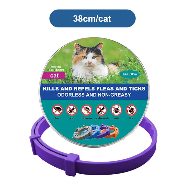 Anti-parasitic Adjustable Pet Collar