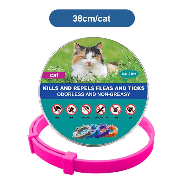 Anti-parasitic Adjustable Pet Collar