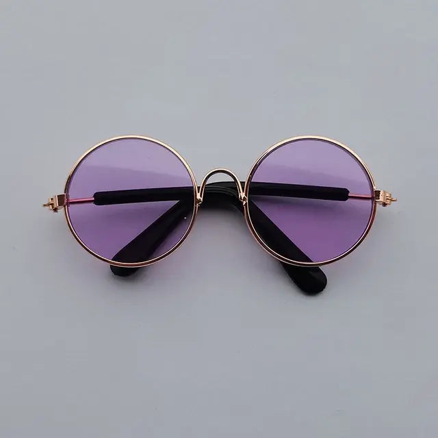 Vintage Round Cat and Dog Sunglasses