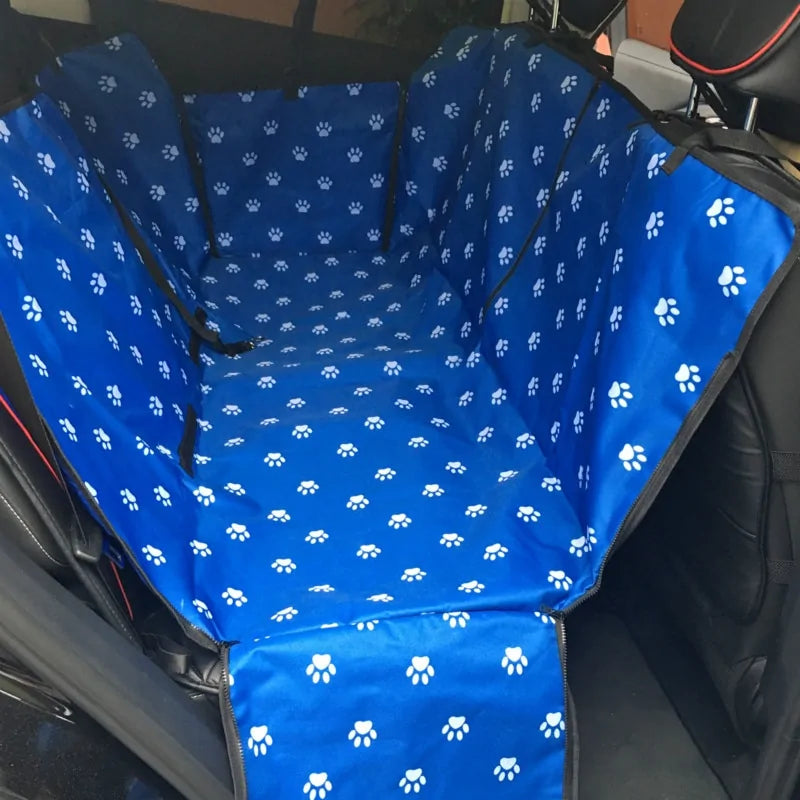 Dog Car Seat Cover Mats with Safety Belt