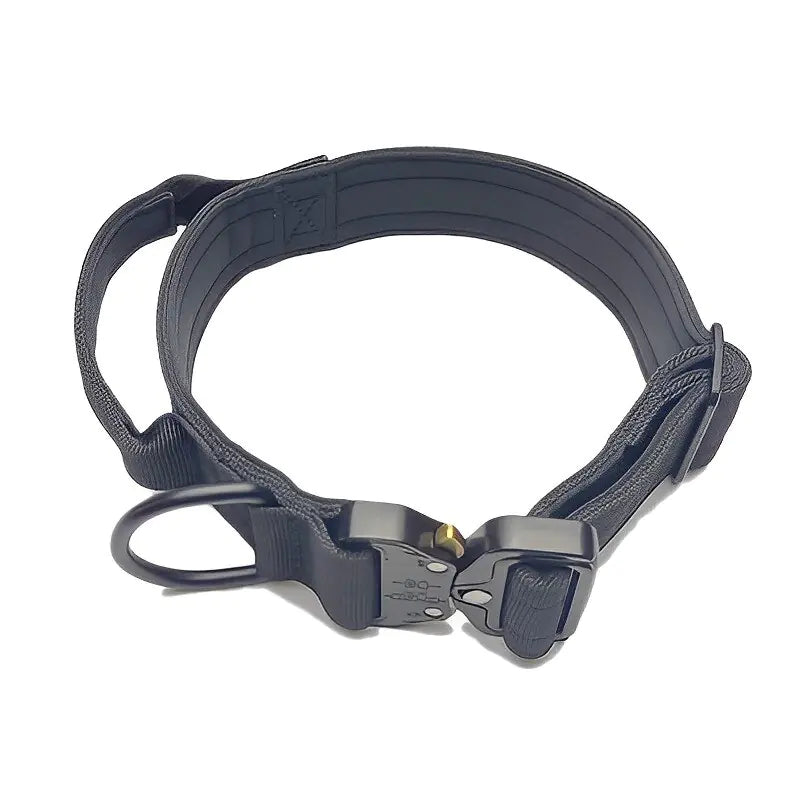 Tactical Dog Collar and Leash Adjustable Nylon