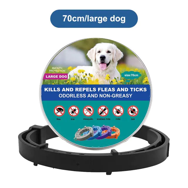 Anti-parasitic Adjustable Pet Collar