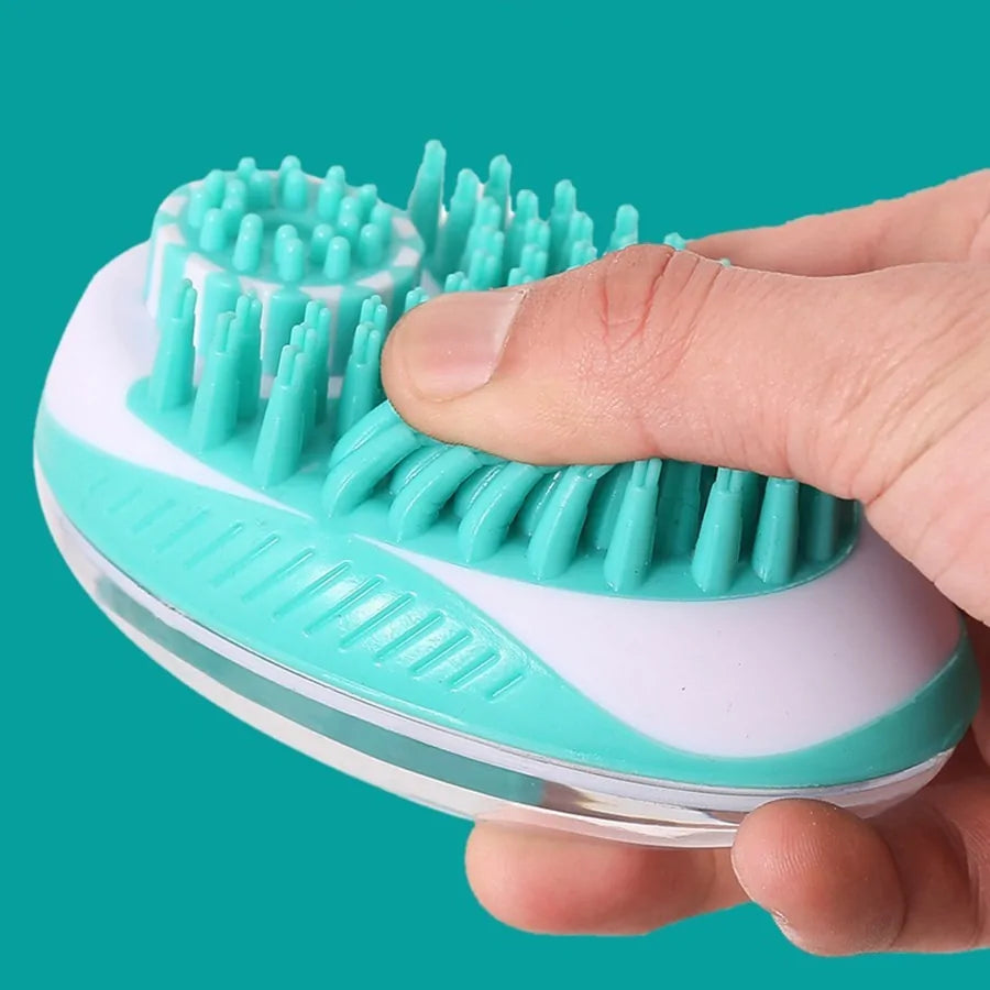 Pet Bath Brush 2-in-1