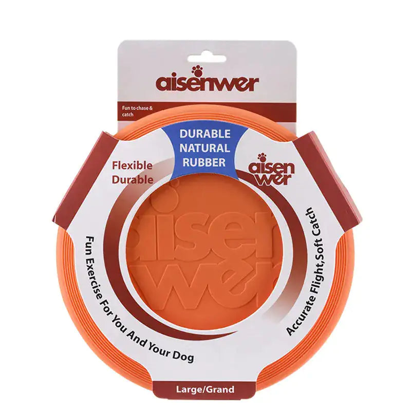 Dog Rubber Flying Disc Toy
