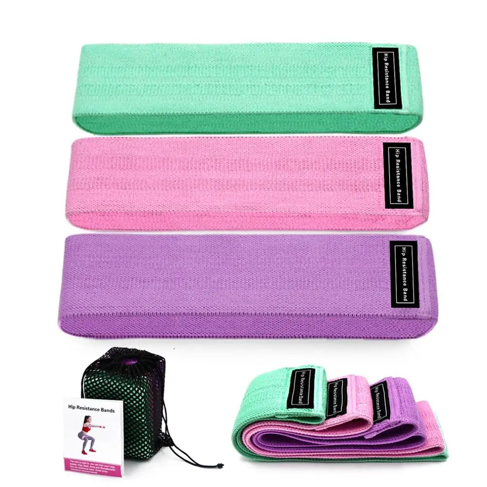 Fitness Rubber Bands Resistance Bands 3 Piece