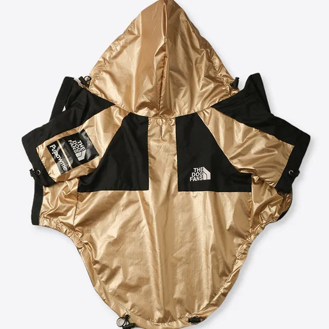 Dog Raincoat Windbreaker Hoodie