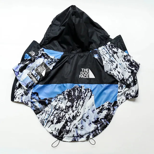 Dog Raincoat Windbreaker Hoodie