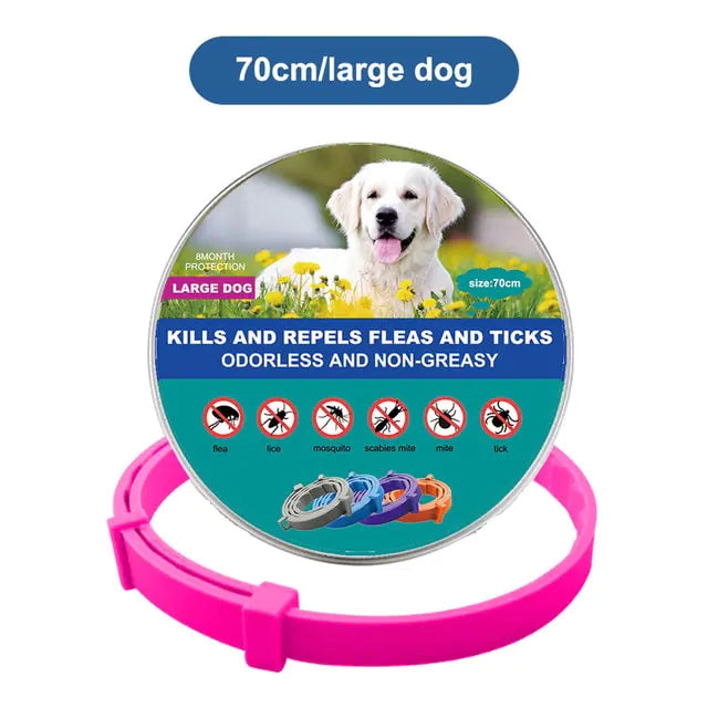 Anti-parasitic Adjustable Pet Collar
