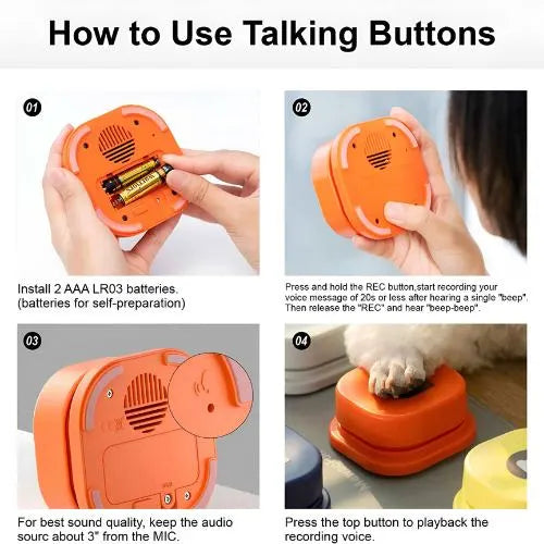 Communication Toy Trainable Dog