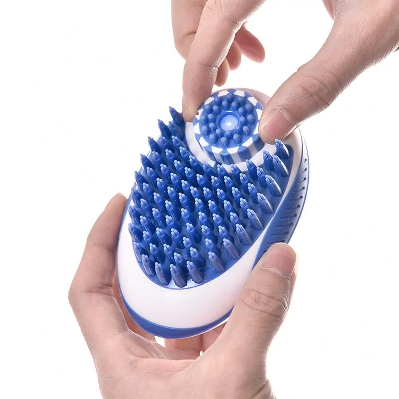 Pet Bath Brush 2-in-1