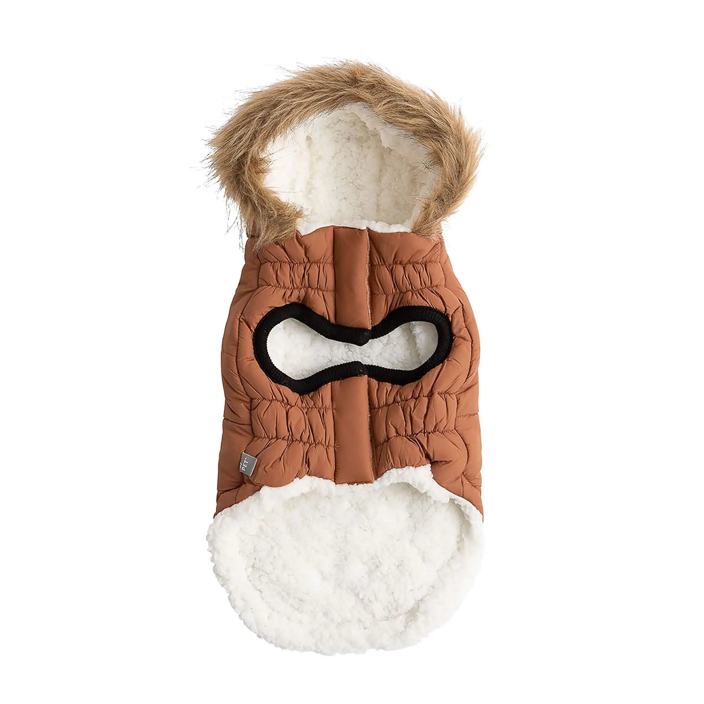 Elasto-Fit Urban Parka Dog Coat - Caramel