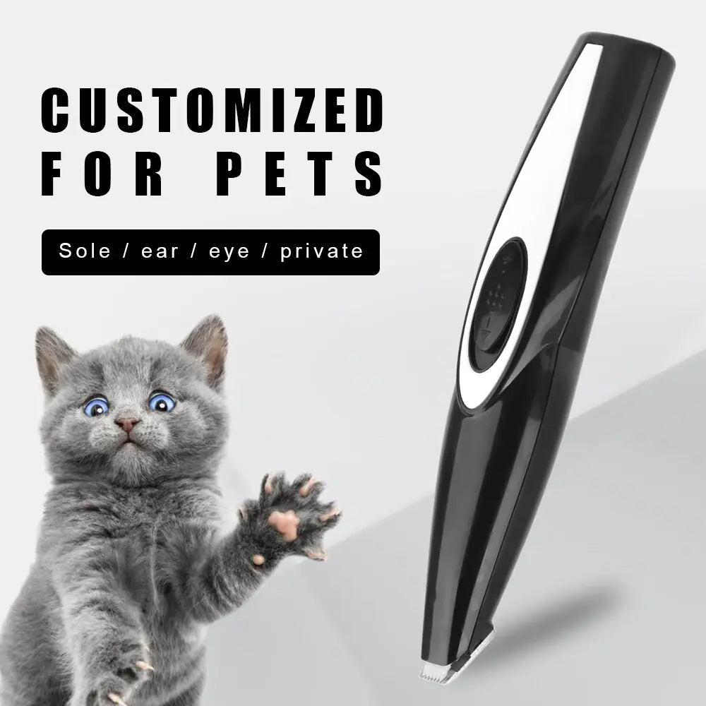 Dog Hair Trimmer Portable Rechargeable Electric