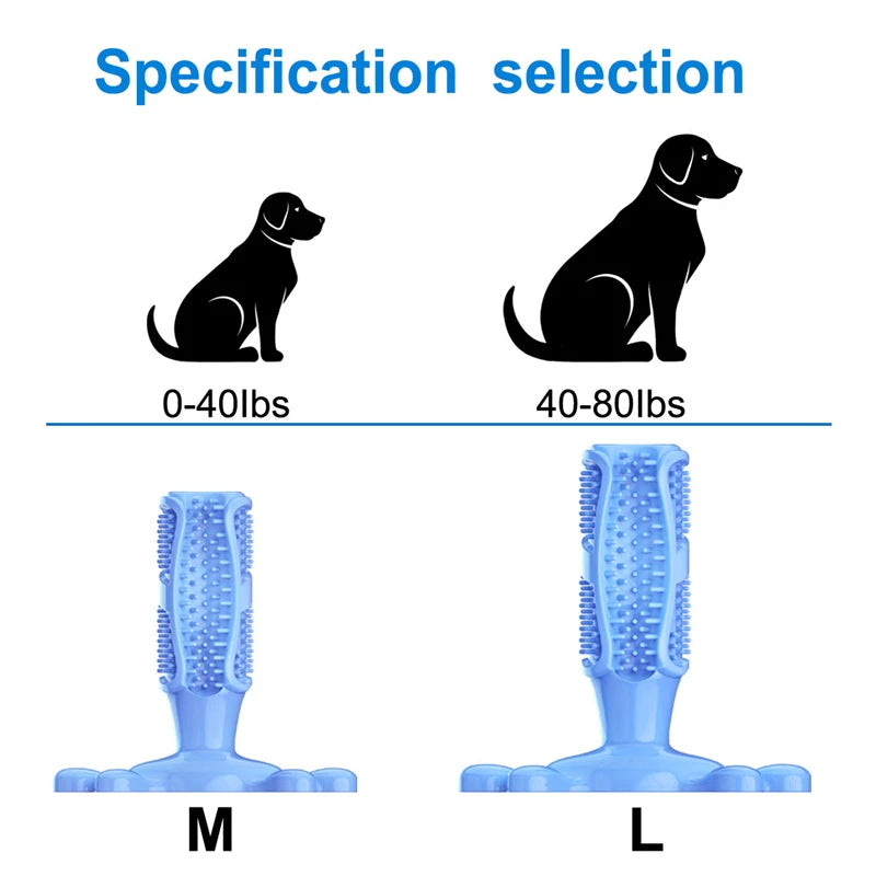 Dog's Dental Hygiene Chew Toy Dispenser