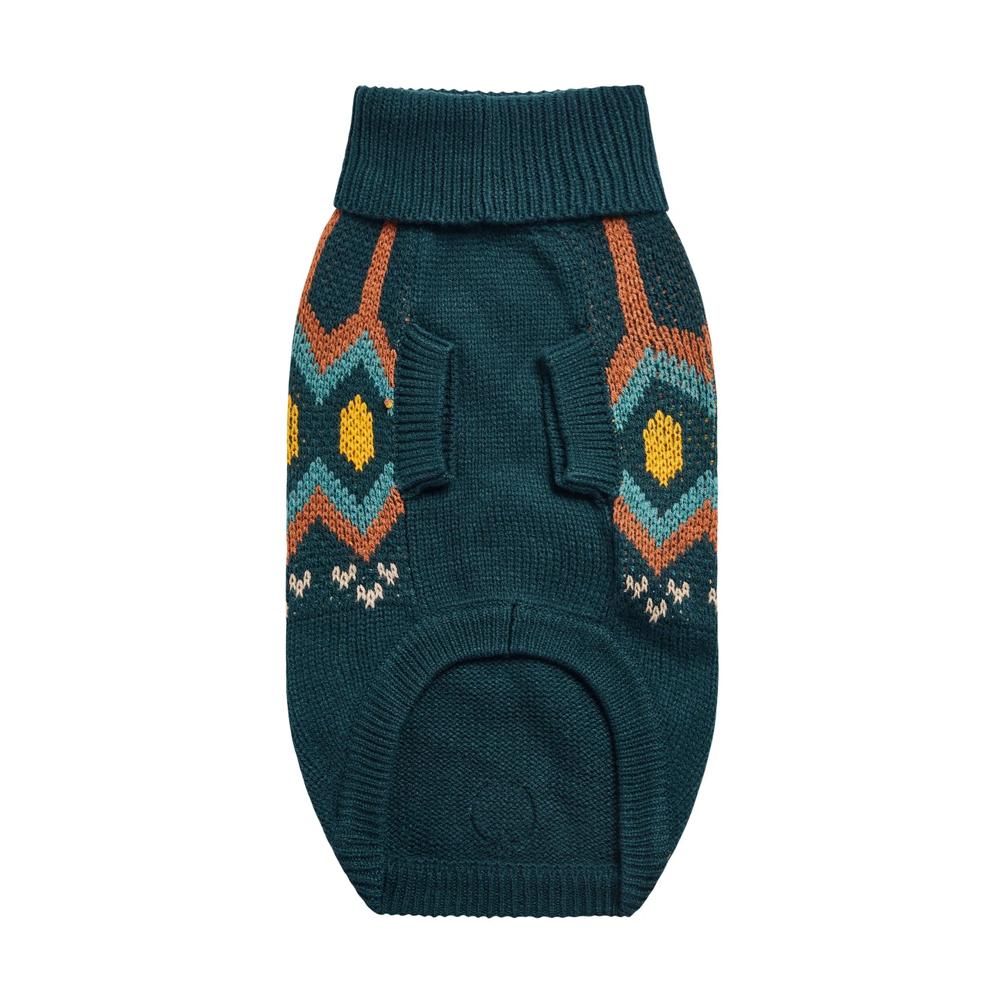 Heritage Dog Sweater - Teal