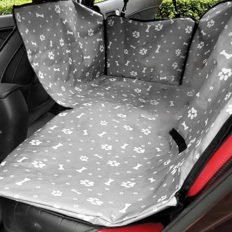 Dog Car Seat Cover Mats with Safety Belt