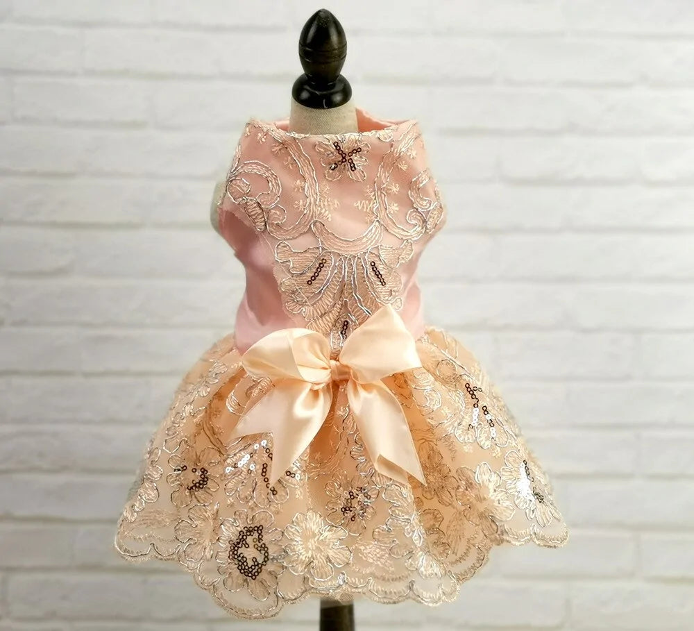 Dog Princess Party Dress for Spring and Summer XS-XL Pet