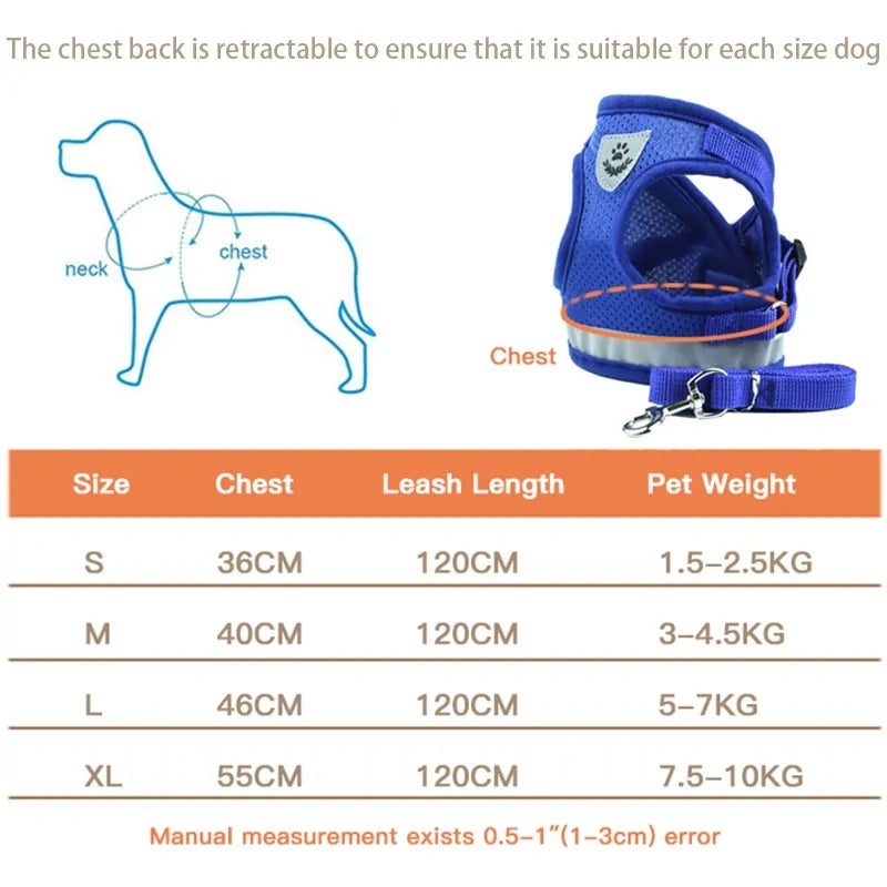 Adjustable Dog Reflective Vest