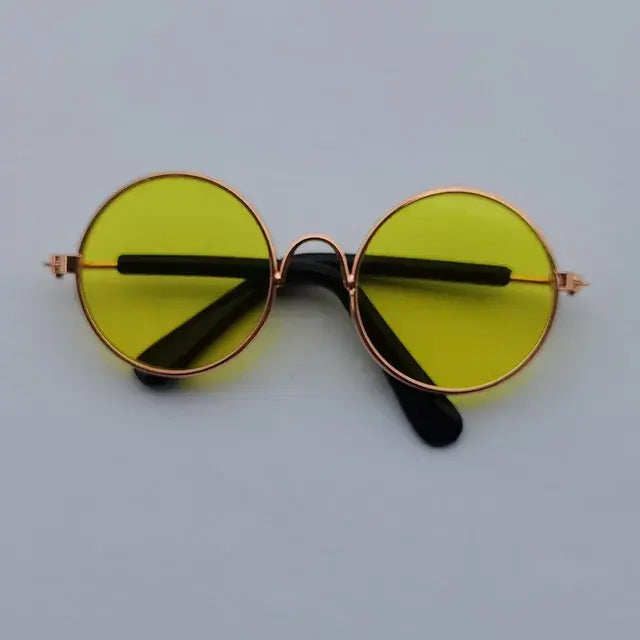 Vintage Round Cat and Dog Sunglasses