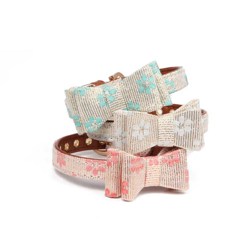 Cute Bowknot Pet Collars