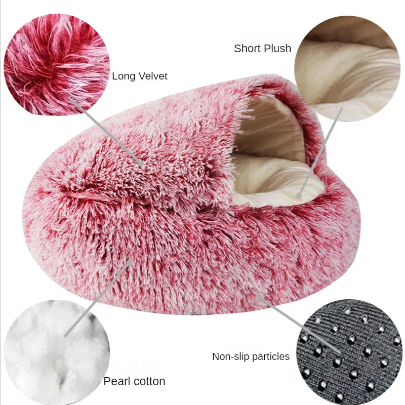 Washable Calming Bed For Dogs & Cats