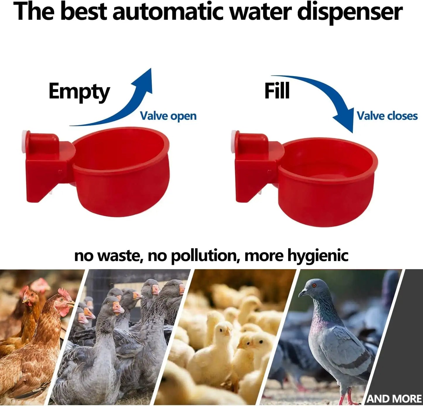 Automatic Chicken Water Cups