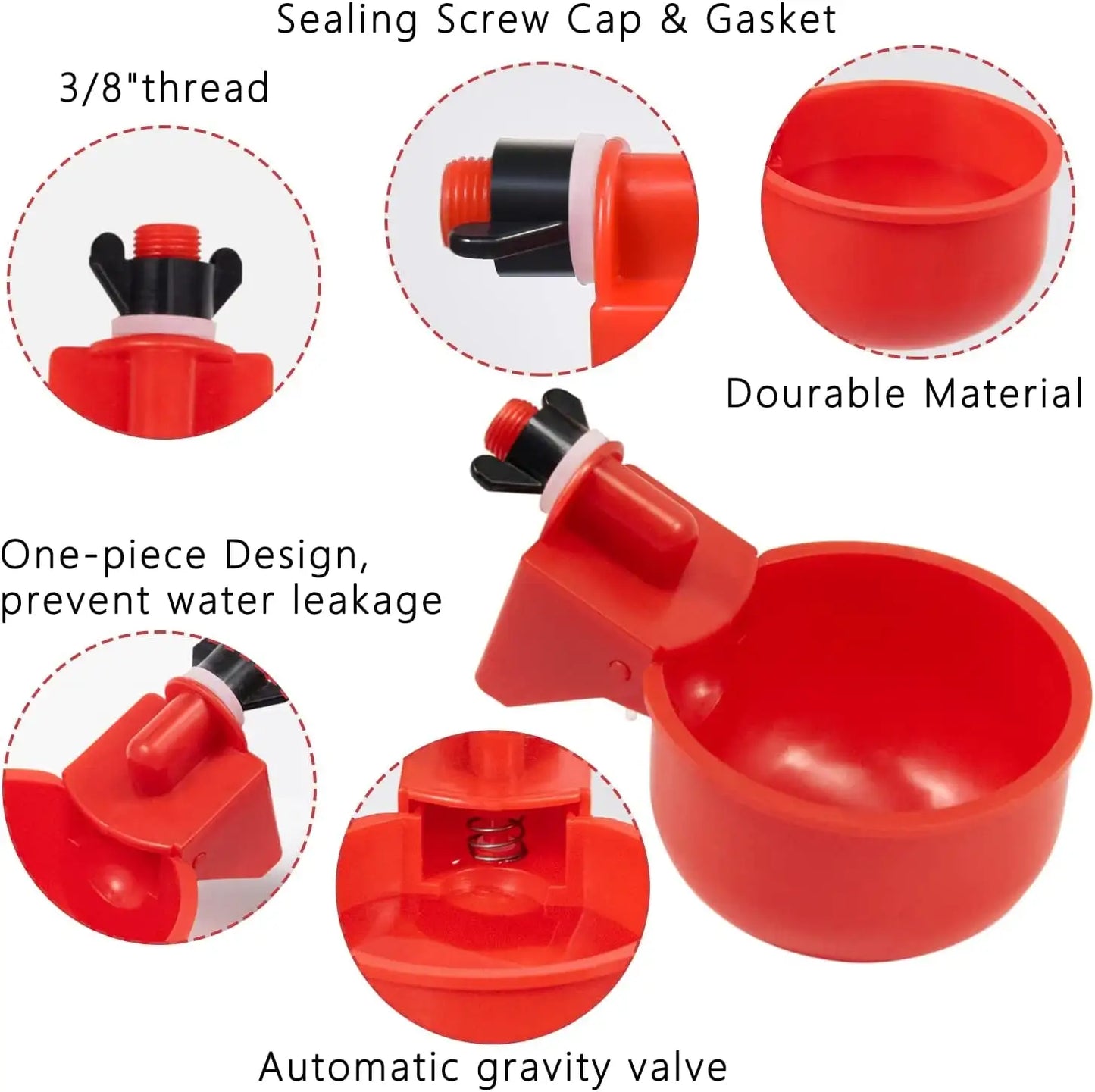 Automatic Chicken Water Cups