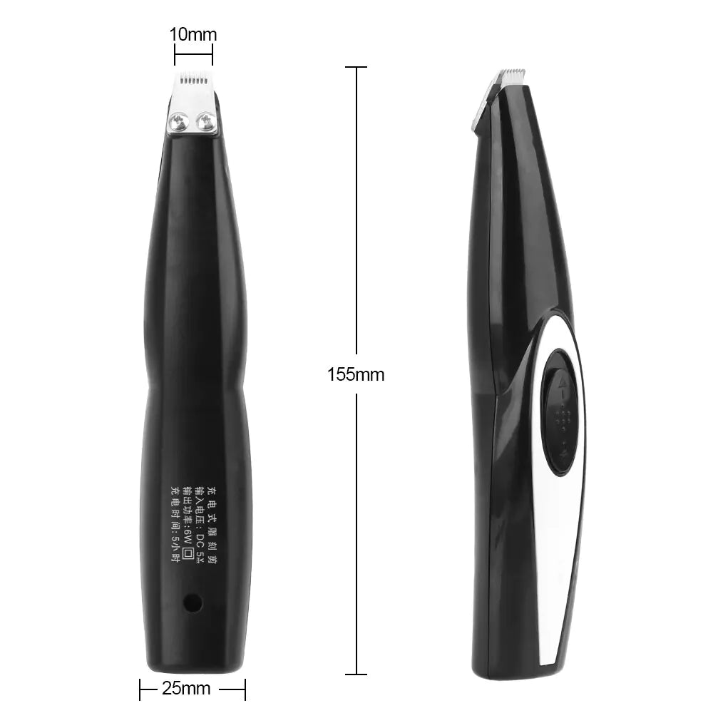 Dog Hair Trimmer Portable Rechargeable Electric
